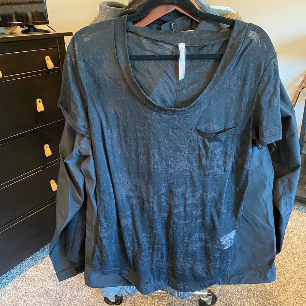 Burnout Style Tee Shirt
